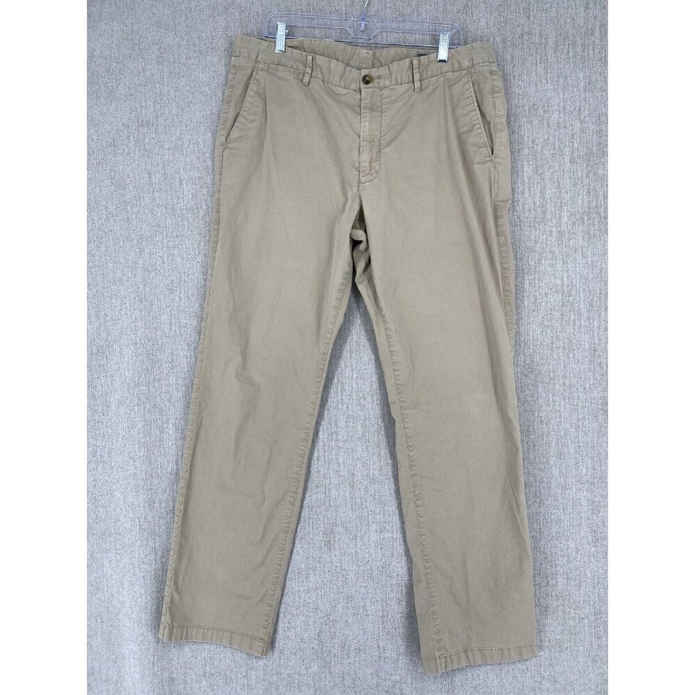 Bonobos Chinos Mens 38x34 Tan Straight Leg Stretch Khaki Pants